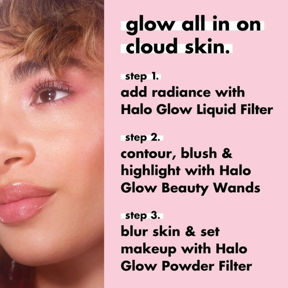 e.l.f Halo Glow Powder Filter Light‎ Warm Pressed Finishing Powder Soft Glow NIB